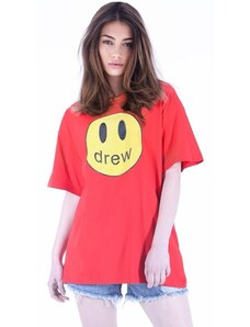 Madmext Mad Girls Red Printed T-Shirt