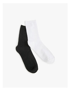 Koton Basic 2-Piece Socks Set Multicolored