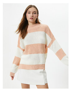 Koton Knitwear Sweater Long Sleeve Stand Collar
