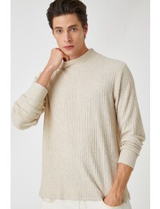 Koton Men's Beige Sweater