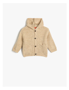 Koton Baby Boy Ecru Cardigan