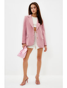 Trendyol Pink Regular Lined Woven Blazer Jacket