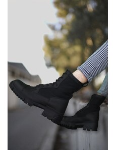 Riccon Men's Black Matte Boots
