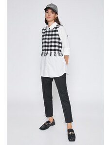 Koton Women's Off-White Shirt