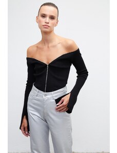 VATKALI Off-The-Shoulder knit top