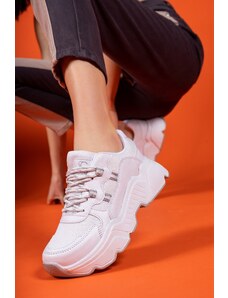 Riccon Women's White Anorak Sneakers 0012142