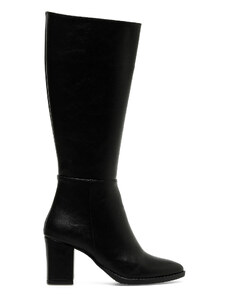 Butigo BRONTE 3PR Women Black Heeled Boots