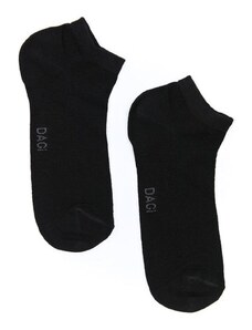 Dagi Black Men's Bamboo Booties Socks