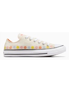 BOTY CONVERSE CHUCK TAYLOR ALL STAR FLOR - béžová -