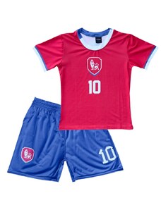 Numberoplus Dětský fotbalový dres s potiskem hráče - Czech Republic Schick, (Balení/14ks)