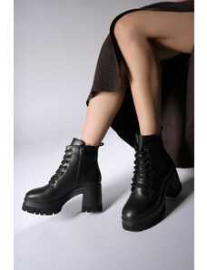 Riccon Nvanor Women's Heeled Boots 0012504 Black Tone.