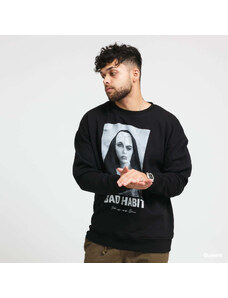 Pánská mikina Urban Classics Bad Habit Crewneck Black