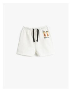 Koton Baby Boy Shorts with Pockets and Tie Waist Textured