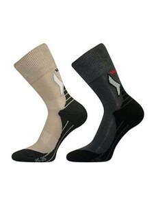 Fuski BOMA Ponožky VoXX SOLUTION OLD světle šedá 35-37 (23-24)