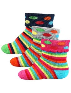 Fuski BOMA Protiskluzové ponožky KUKY ABS mix 14-17 (9-11)