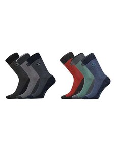 Fuski BOMA Společenské ponožky Lonka DESTRONG mix barevné 39-42 (26-28)