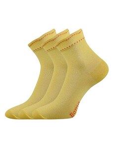 Fuski BOMA Ponožky KVĚTA žlutá 26-28 (39-42)