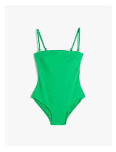 Koton Basic Swimsuit with Removable Thin Straps