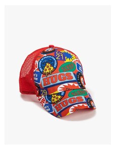 Koton Mesh Cap Hat Printed Multicolor