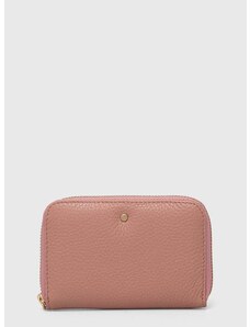 Peněženka Geox D35K3G-00046 D.WALLET růžová barva