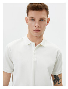 Koton Collar T-Shirt Slim Fit Buttoned Short Sleeve