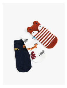 Koton Set of 3 Animal Patterned Socks