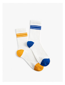 Koton 2-Pack Socket Socks Striped