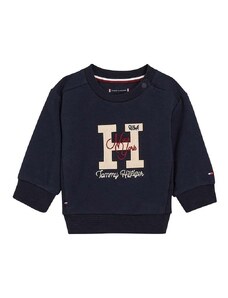 Kojenecká tepláková souprava Tommy Hilfiger tmavomodrá barva