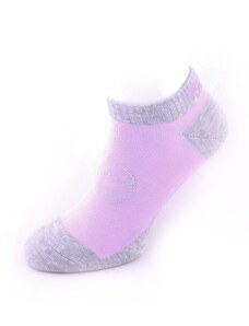 Peak peak anklet socks white melange grey