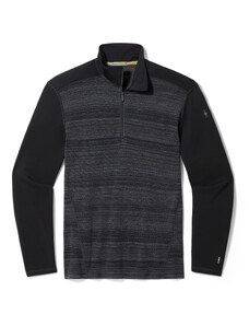 Smartwool M CLASSIC THERMAL MERINO BL 1/4 ZIP B black color shift