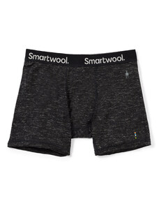 Smartwool M MERINO HEMP BLEND BOXER BRIEF BOXED black heather