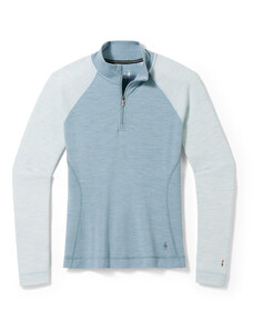 Smartwool W CLASSIC THERMAL MERINO BL 1/4 ZIP B lead heather