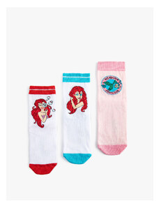 Koton Mermaid Theme Socks Set 3-pack, Embroidered