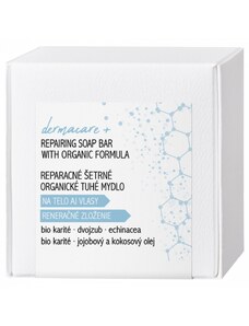 Soaphoria dermacare+ reparační organické tuhé mýdlo pro účinnou relipidaci (předtím: mýdlo na psoriázu, ekzém a problematickou pokožku) 150g