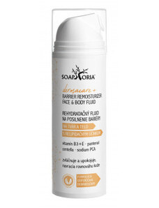 Soaphoria dermacare+ rehydratační fluid pro posílení kožní bariéry (tvář-tělo-vlasová pokožka) 150 ml