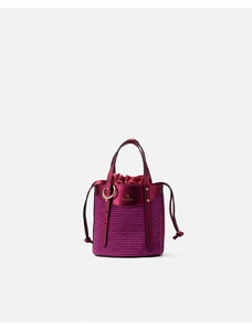 CUOIERIA FIORENTINA Kabelka Bucket bag Amber | růžová