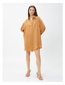 Koton Shirt Dress Mini Long Sleeve