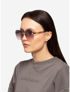Shelvt Sluneční brýle dámské s károvaným vzorem