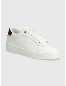 Kožené sneakers boty Gant Lagalilly bílá barva, 28531698.G245