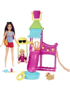 Mattel Barbie „Skipper Babysitters Inc.” Skipper Waterpark Attendant