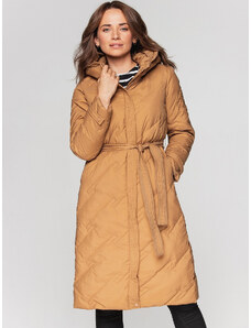 PERSO Coat BLH211015FX Béžová barva