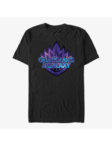 Pánské tričko Merch Marvel Guardians of the Galaxy Vol. 3 - GUARDIANS OF THE GALAXY BADGE Unisex T-Shirt Black