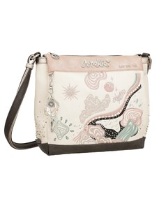 Anekke crossbody kabelka s oddíly Psicodelic