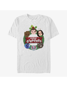 Pánské tričko Merch Marvel The Guardians of the Galaxy Holiday Special - Seasons Grootings Unisex T-Shirt White