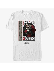 Pánské tričko Merch Marvel Doctor Strange in the Multiverse of Madness - Sorcerer Supreme Unisex T-Shirt White
