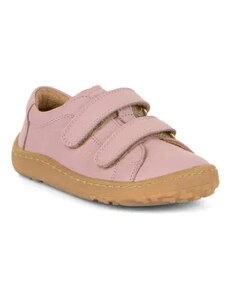 Růžová kožená barefoot obuv Froddo
