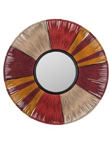 Pestrobarevné závěsné zrcadlo DUTCHBONE SURYA 60 cm