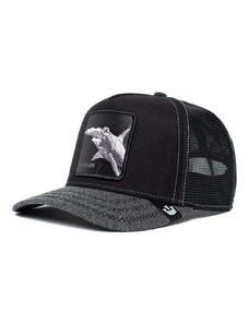 Čepice s vlněnou směsí Goorin Bros černá barva, s aplikací