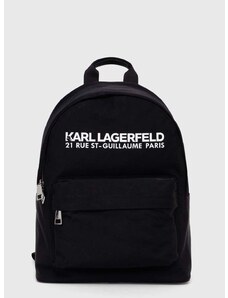 Batoh Karl Lagerfeld dámský, černá barva, velký, hladký