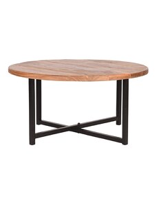 LABEL51 Konferenční stolek - hrubé mangové dřevo - 80 cm